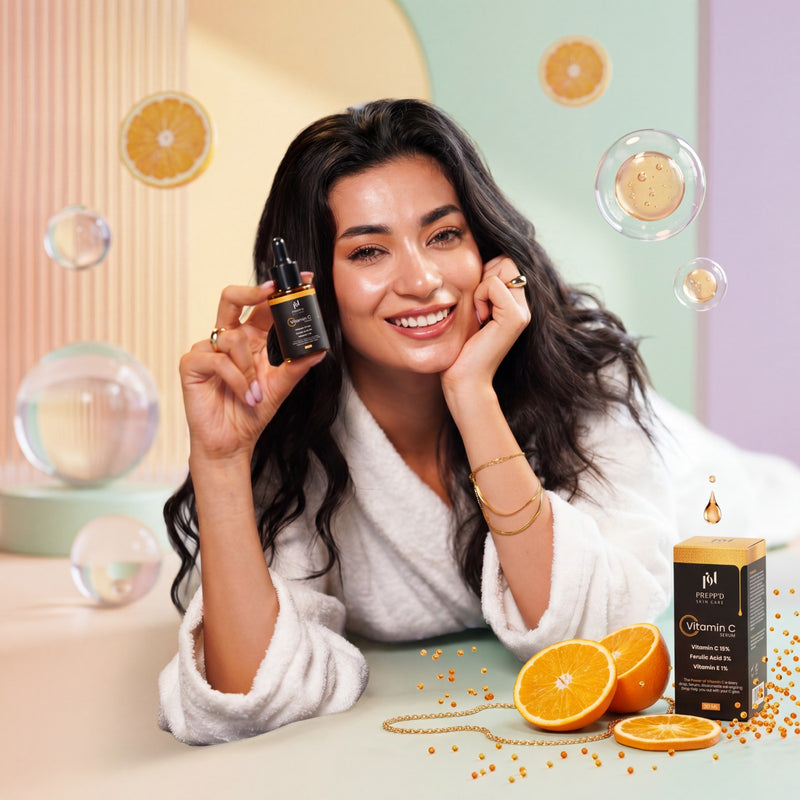 PREPP’D Vitamin C Serum – Brightening, Glow Boost & Even Tone
